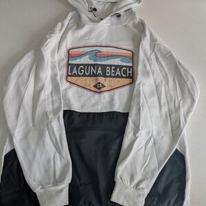 MV Sport White Hoodie
